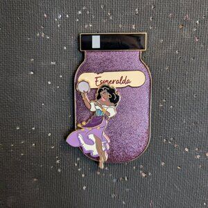 Esmeralda Shades of Magic Purple Paint Pin